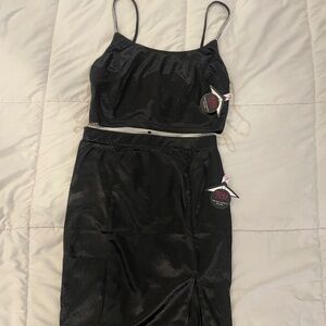 New with tags Hot Miami style two-piece skirt set